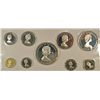 Image 1 : 1973 BAHAMAS 9 PIECE PROOF SET WITH BOX AND  COA, 4 SILVER COINS OVER 2.8 OZ SIL