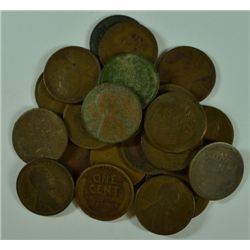 31-1932 D AND 26-1912 D LINCOLN ONE CENT AG-CULL-G
