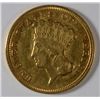 Image 1 : 1854 $3 GOLD XF