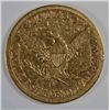 Image 2 : 1897-S $5 GOLD LIBERTY VF
