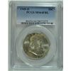 Image 1 : 1949-D FRANKLIN HALF DOLLAR, PCGS MS64 FBL  NICE