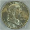 Image 2 : 1949-D FRANKLIN HALF DOLLAR, PCGS MS64 FBL  NICE