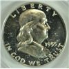 Image 2 : 1955 FRANKLIN HALF DOLLAR, PCGS PR-65 GREEN LABEL