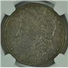 Image 2 : 1878 7TF REVERSE OF 78 MORGAN SILVER DOLLAR, NGC MS-62  COLORS