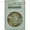 Image 1 : 1884-CC MORGAN SILVER DOLLAR, ANACS MS-65 GEM, SUPER!