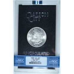 1884-CC MORGAN DOLLAR GSA, NO BOX OR COA, NGC MS63