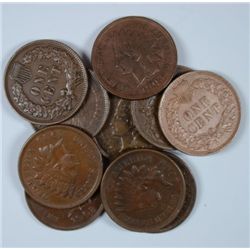 10 XF INDIAN ONE CENT NICE