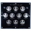 Image 1 : 1992 USA BASKETBALL TEAM 1 OZ .999 SILVER COIN SET! ONE OF 1000 SETS PRODUCED!