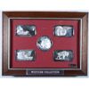 Image 2 : SET OF 5-- 1 OZ .999 SILVER WESTERN BARS!