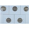 Image 2 : 5-1916 BUFFALO NICKELS "GRADING SET" (AG,GOOD,VG,FINE,VF)