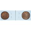 Image 2 : 1891 MS63 & 1897 MS64 INDIAN HEAD CENTS
