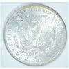 Image 2 : 1880-O MORGAN SILVER DOLLAR, MS-63+   OBVERSE HAS PRETTY COLORS, FROM ORIG ROLL