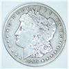 Image 1 : 1890-CC MORGAN SILVER DOLLAR, VF-35 ORIGINAL