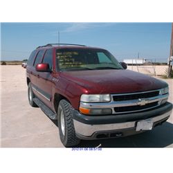 2001 - CHEVROLET TAHOE