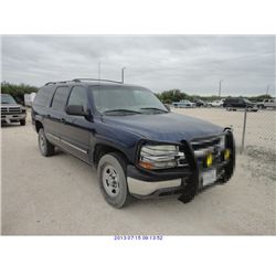 2001 - CHEVROLET SUBURBAN
