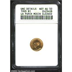 1903 G$1 Louisiana Purchase/McKinley--Cleaned--ANACS.