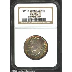 1935-D 50C Arkansas MS68 * NGC.