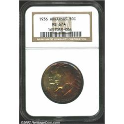 1936 50C Arkansas MS67 * NGC.