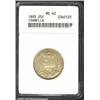 Image 1 : 1893 25C Isabella Quarter MS62 ANACS.
