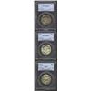 Image 1 : 1936 50C Elgin MS64 PCGS, lustrous silver-gray surfaces with a sprinkling of darker color on each si