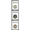 Image 1 : 1924 50C Huguenot MS62 ANACS, lustrous with several abrasions on both sides, decently struck; 1952 W
