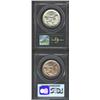 Image 2 : 1936 50C Texas MS66 PCGS, fully struck reverse with luster abounding throughout; and a 1936-D Texas 