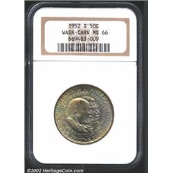 1952-S 50C Washington-Carver MS66 NGC.