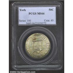1936 50C York MS66 PCGS.