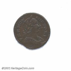 1787 COPPER Vermont Copper, BRITANNIA AU55 Corroded Uncertified.