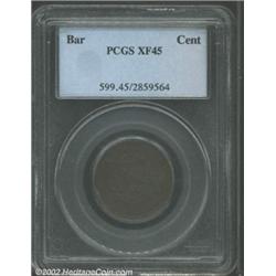 (1785) COPPER Bar Copper XF45 PCGS.