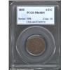Image 1 : 1855 1/2 C PR64 Brown PCGS.