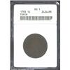 Image 1 : 1793 Chain 1C AMERICA Poor 1 ANACS.