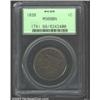 Image 1 : 1838 1C MS66 Brown PCGS.
