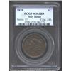 Image 1 : 1839 1C Silly Head MS63 Brown PCGS.