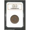 Image 1 : 1847 1C MS64 Brown NGC.