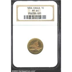1856 1C PR64 NGC.