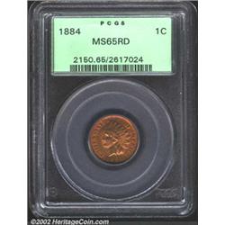 1884 1C MS65 Red PCGS.