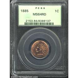1885 1C MS64 Red PCGS.