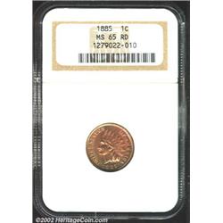 1885 1C MS65 Red NGC.