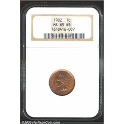 1902 1C MS65 Red and Brown NGC.