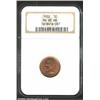 Image 1 : 1902 1C MS65 Red and Brown NGC.