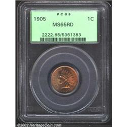 1905 1C MS65 Red PCGS.