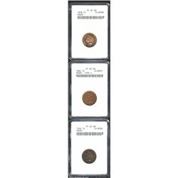 1878 1C PR62 Red and Brown ANACS, lovely rose color, much more Red than Brown, nicely struck and wel