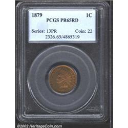 1879 1C PR65 Red PCGS.
