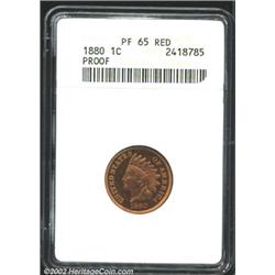 1880 1C PR65 Red ANACS.