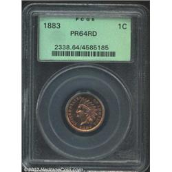 1883 1C PR64 Red PCGS.