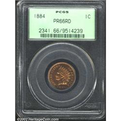 1884 1C PR66 Red PCGS.