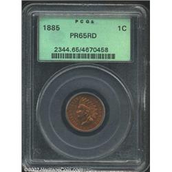 1885 1C PR65 Red PCGS.