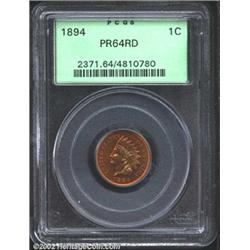 1894 1C PR64 Red PCGS.