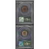 Image 2 : 1895 1C PR64 Red and Brown PCGS, the 1 and 9 in the date are lightly repunched, a curly lintmark (as